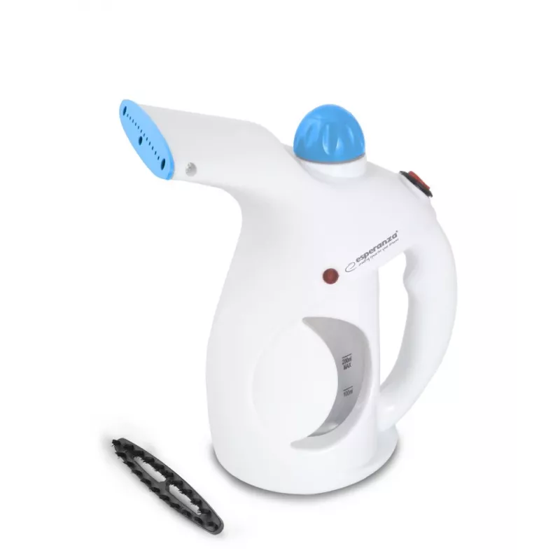 Vaporizador de mão ESPERANZA EHI006 — 800 W, 15 g/min vapor, depósito 0,2 L, cabo 1,5 m, preto