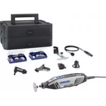 Ferramenta rotativa multifunções Dremel 4250-6/128 Platinum+ com motor de 175W e 128 acessórios em mala de transporte