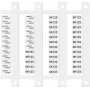 FINDER S.p.A. Tapete de sinalização 060.48 (06048)