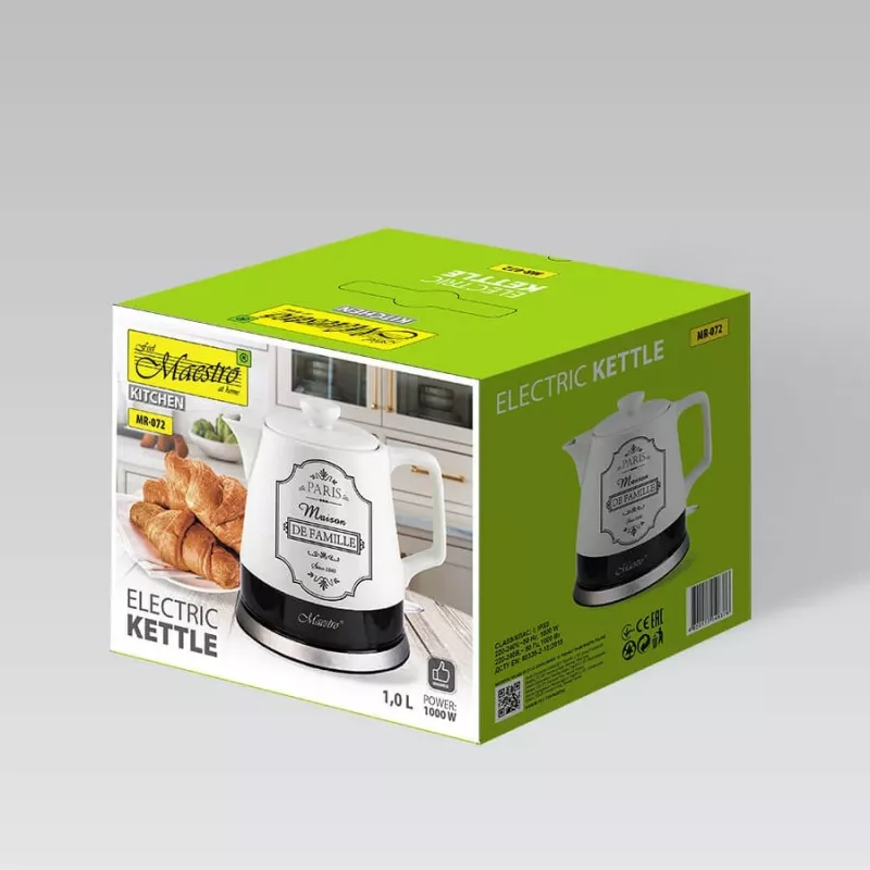 Chaleira Feel-Maestro MR-072 1,2 L branca 1200 W