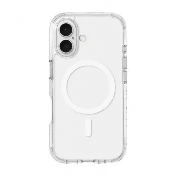 Capa LAUT CRYSTAL MATTER X para iPhone 16 transparente monocromático