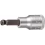Gedore 2219395 IN 19 K 10 ponta para parafusos de sextavado interior, 10 mm, acionamento 1/2" (12,5 mm)