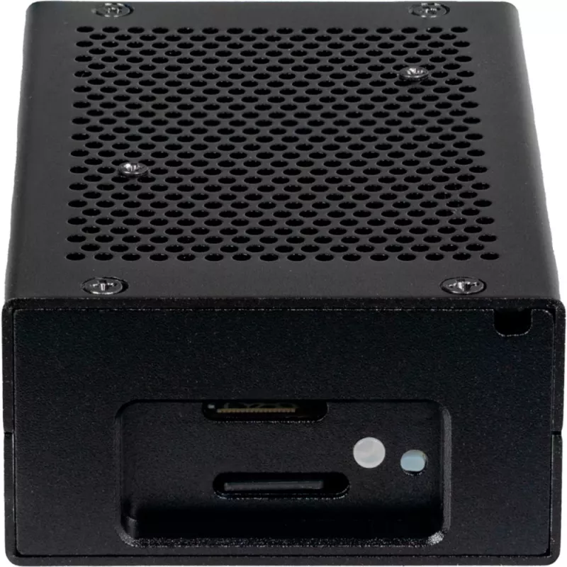 Joy-IT RB-AlucaseP5-01B Caixa SBC Raspberry Pi Alumínio Preto (RB-AlucaseP5-01B)