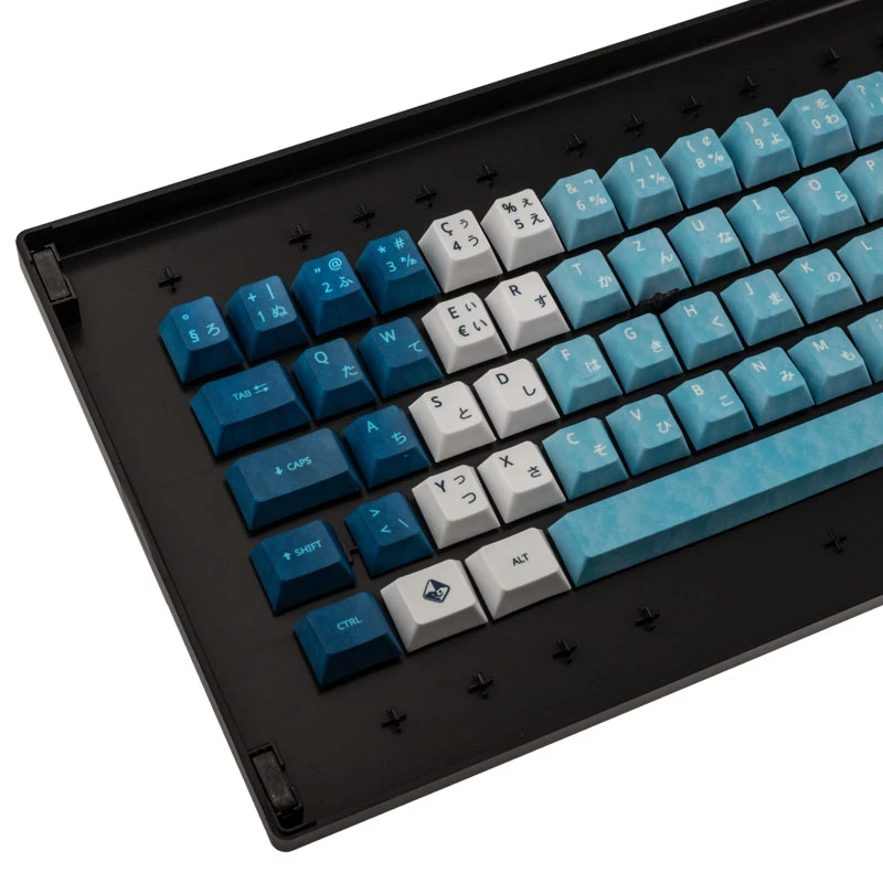 Conjunto de teclas Traitors YUKI ONNA (CH) – kit de teclas esculpidas para teclados mecânicos, perfil Cherry