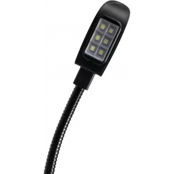 Candeeiro de pescoço flexível LED EUROLITE Flexilight SMD XLR — candeeiro de palco/instrumento LED com LEDs SMD e ligação de alimentação XLR
