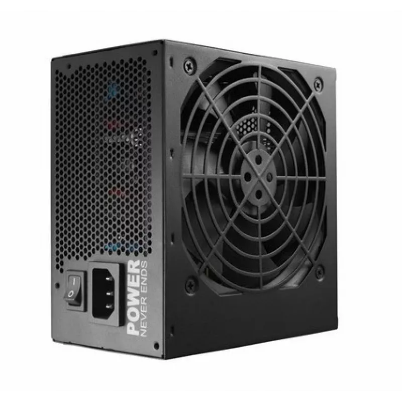 Fonte de alimentação FSP HEXA 85+ PRO 650W ATX ATX2.5 preta, 650 W, 100 - 240 V, 50 - 60 Hz, 9 - 4 A, Ativa, 100 W
