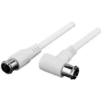 Cabo coaxial Preisner FQ-FQW150 1,5 m F branco