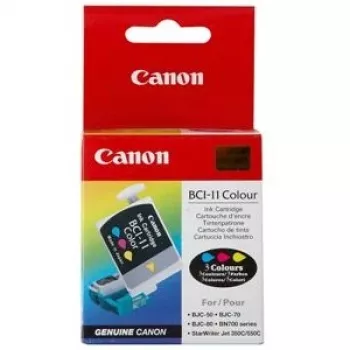Tinteiro Canon BCI-11 Original ciano, magenta, amarelo