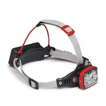 Black Diamond Distance 1500 Rot, lanterna de mão LED branca