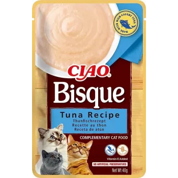 INABA Ciao bisque de atum - snacks para gatos - 40 g