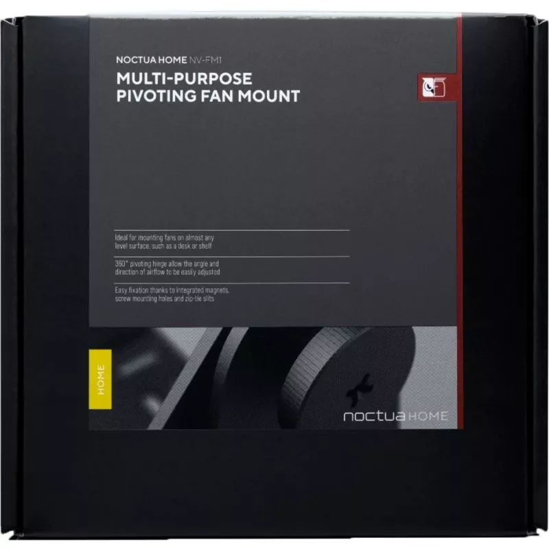 Noctua NV-FM1 suporte de ventoinha multiusos articulado, preto