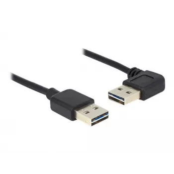 Cabo USB DeLOCK 5m USB 2.0 A macho/macho 90°