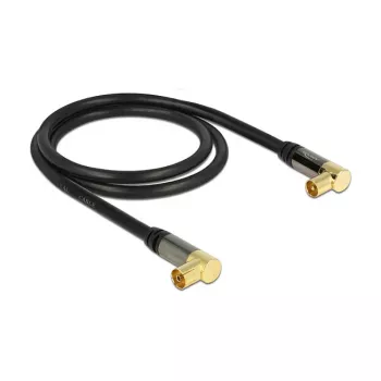 Cabo coaxial RG-6/U DeLOCK 88781 1m