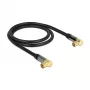 Cabo coaxial RG-6/U DeLOCK 88781 1m
