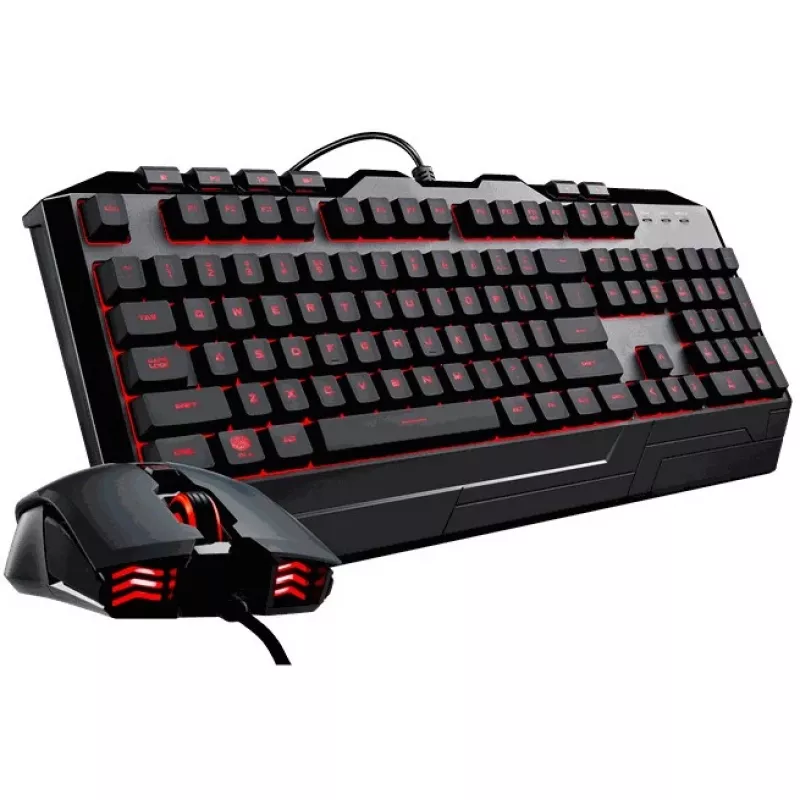 Teclado Cooler Master Desktop Gaming Devastator 3 [DE] preto mono RGB versão revista
