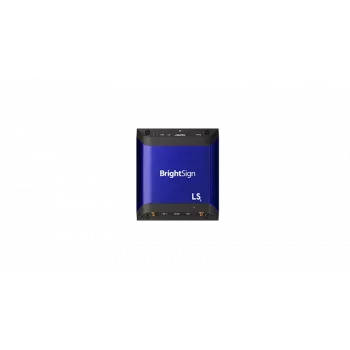 Leitor de multimédia digital BrightSign LS445 4K Ultra HD Wi-Fi preto violeta