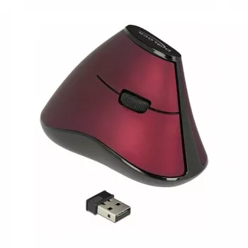 Rato DeLOCK 12528 RF Wireless ótico 1000 DPI