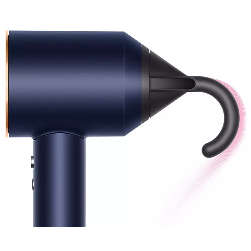 Secador de cabelo Dyson Supersonic 1600 W azul cobre fluxo de ar 13,3 l/s