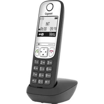 Telefone analógico/DECT Gigaset A690HX identificação de chamadas preto, prateado