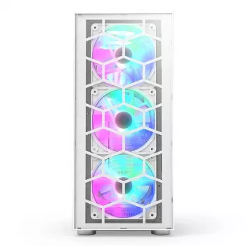 Caixa de PC Montech X3 GLASS Midi-Tower branca