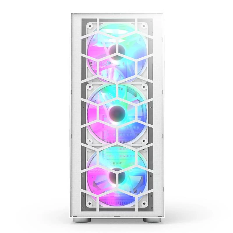 Caixa de PC Montech X3 GLASS Midi-Tower branca