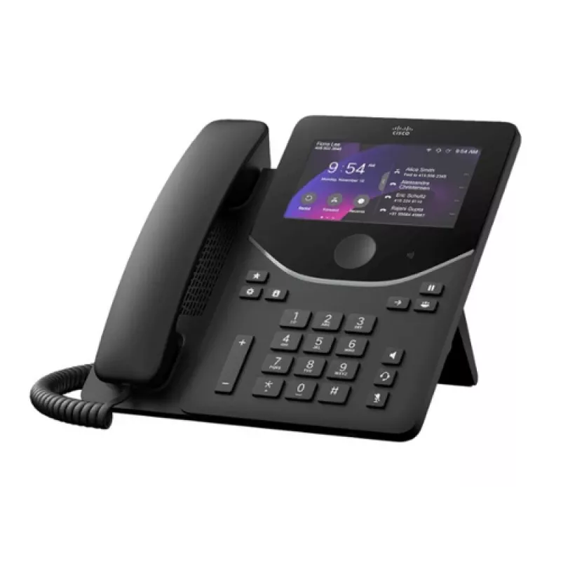 Conjunto Cisco Desk Phone 9871 Carbon Black