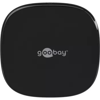 Goobay 64675 Recetor de carregamento sem fios para dispositivos móveis telemóvel/smartphone – smartwatch – tablet USB Type-C (64675)