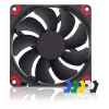 Noctua NF-A9x14 HS-PWM chromax.black.swap ventoinha slim para caixa de 92 mm, 92x92x14 mm, PWM, 600–2500 RPM, 57,5 m³/h, 23,6 dB, rolamento SSO, preta
