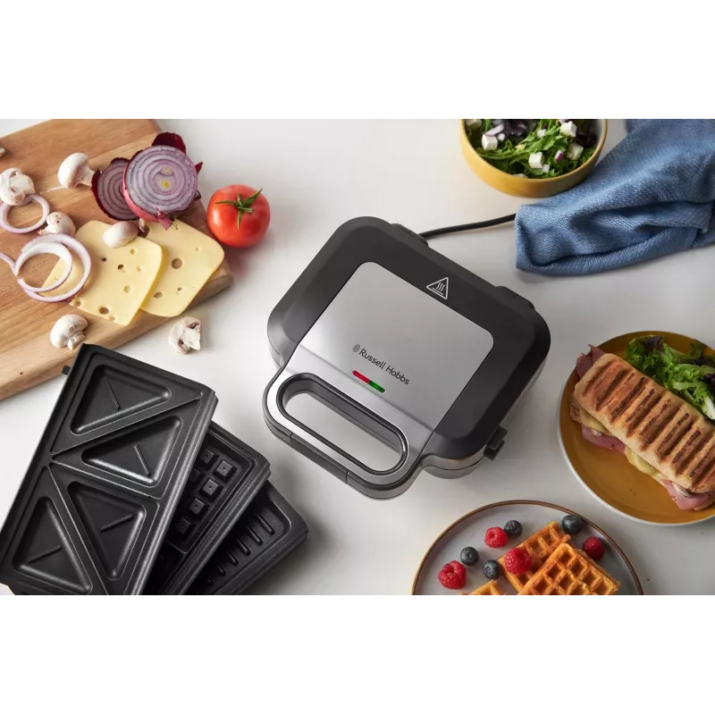 Russell Hobbs 26810-56 Sanduicheira 750 W preto, aço inoxidável