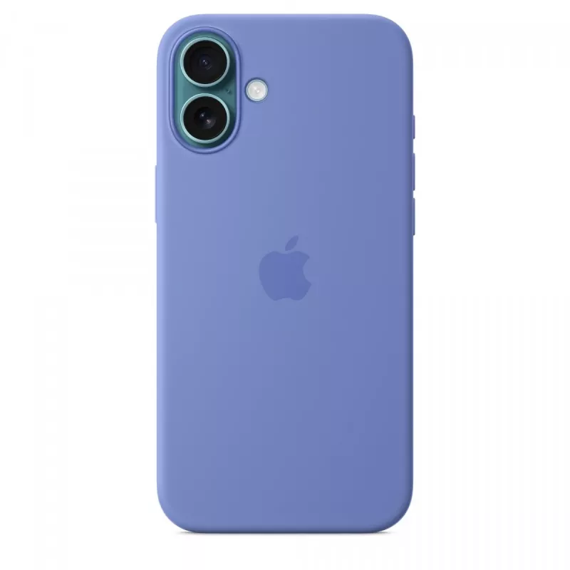 iPhone 16 Plus capa de silicone com MagSafe - Periwinkle