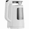 Chaleira elétrica AENO EK6: 1850-2200W, 2L, Strix, forma quadrada, tampa transparente, vidro altamente resistente, iluminação LED, desligamento automático, proteção contra funcionamento a seco