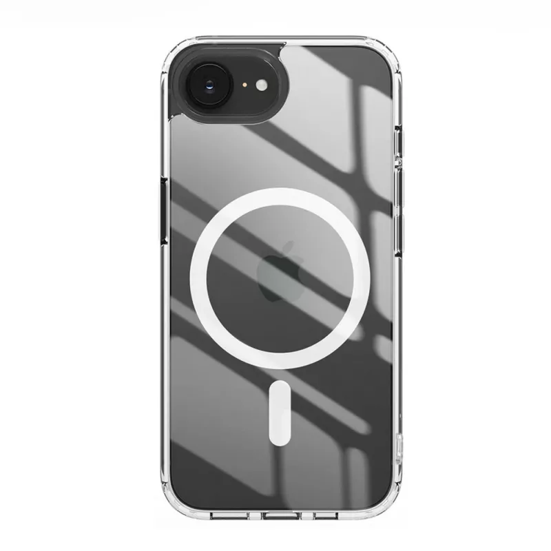 Nevox StyleShell SHOCKFlex - iPhone 16e/17e compatível com MagSafe transparente