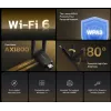 Adaptador USB Wi-Fi MERCUSYS MA72XH AX1800 com antenas High-Gain, USB-A Plug-and-Play