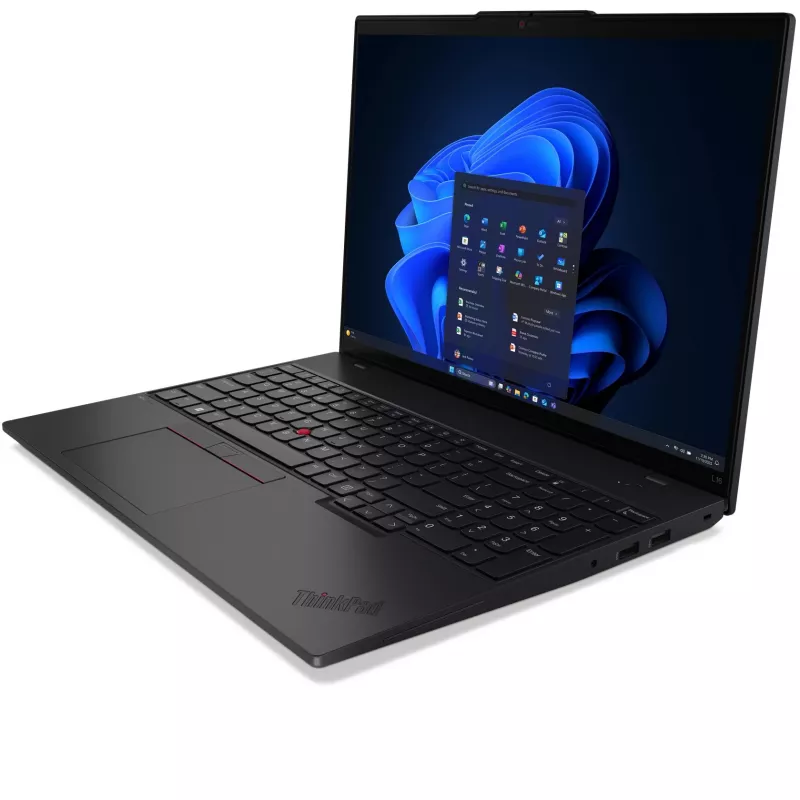 Lenovo ThinkPad L16 Gen 2 (AMD) 21SC0007GE portátil, AMD Ryzen 5 PRO 215 3,2 GHz, 40,6 cm (16 polegadas) WUXGA 1920 x 1200, 16 GB DDR5-SDRAM, 512 GB SSD, AMD Radeon 740M, Windows 11 Pro, teclado alemão, preto