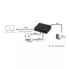 Extrator de áudio HDMI 2CH/5.1CH, 4K/60Hz