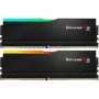 DIMM 48 GB DDR5-5200 (2x 24 GB) Dual-Kit, memória preta, F5-5200J4040A24GX2-RM5RK, Ripjaws M5, INTEL XMP