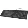 Hama KC-200 teclado home/office USB QWERTY ucraniano preto