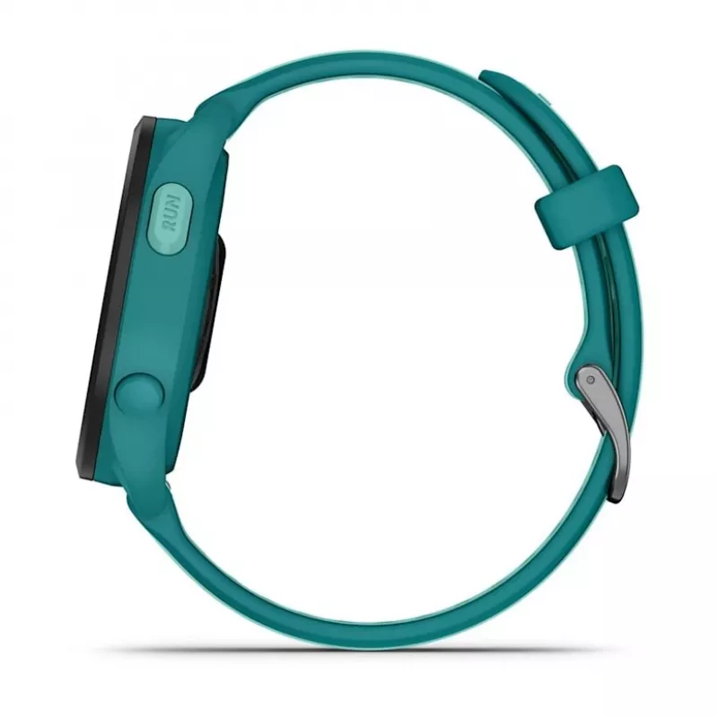 Garmin Forerunner 165 Music relógio inteligente, 43 mm, AMOLED de 1,2 polegadas, GPS, turquesa