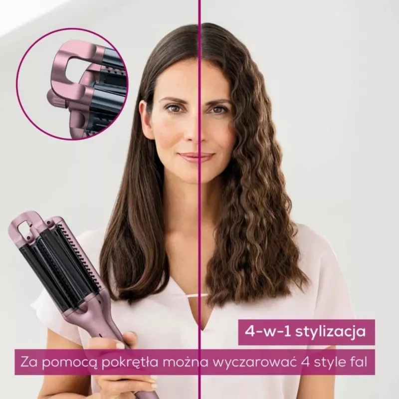 Modelador de cabelo Beurer HT65 2 em 1 ferramenta de ondulação e alisamento, modelo HT65