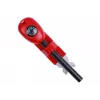 Bússola de sobrevivência BCB CN340 — bússola compacta com mostrador luminoso, punho de plástico, 110 mm, 47 g, vermelha