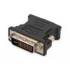 Adaptador DVI Assmann. DVI(24+5) - HD15 M/F. DVI-I Dual-Link. preto (AK-320504-000-S)