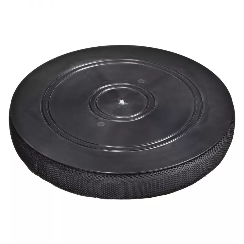Almofada rotativa ortopédica ActionMed PO600AM — almofada de assento redonda, rotação 360°, 1,5 kg, preto