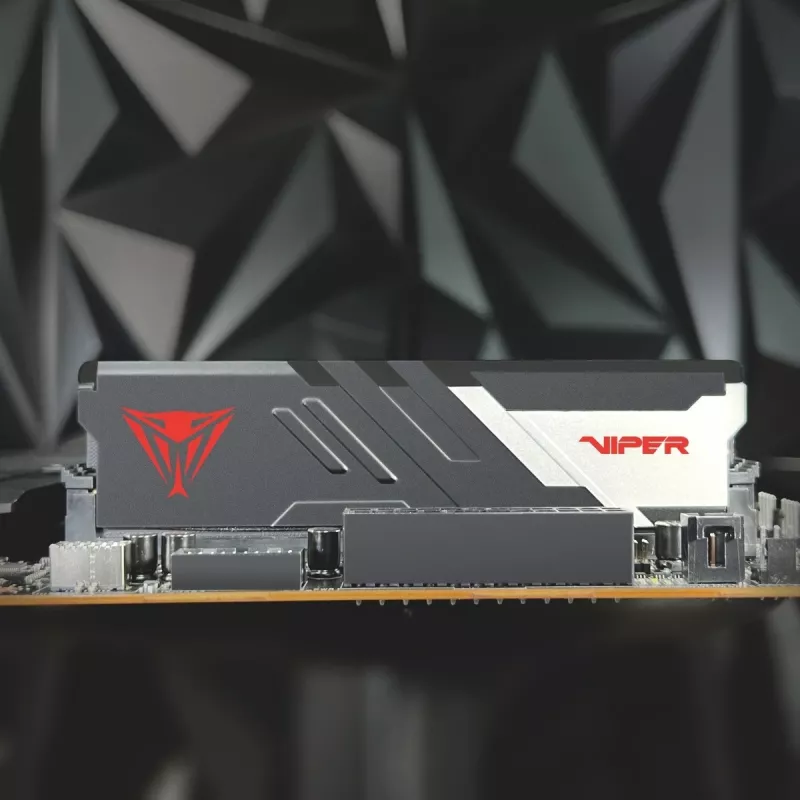 DIMM 32 GB DDR5-6000 (2x 16 GB) kit dual, memória RAM preta, PVV532G600C30K, Viper Venom, INTEL XMP, AMD EXPO