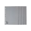 ELBA Separador A4 1-100 PP Cinzento 100 separadores - Material de escritório