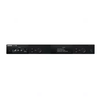 Shure SLXD4DE-G59 - recetor de microfone sem fios, 470 - 514 MHz