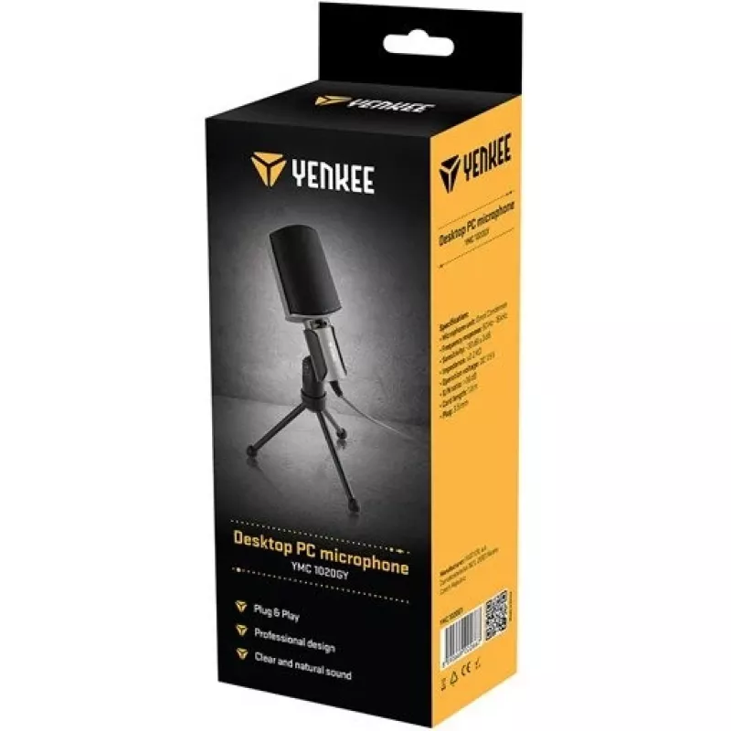 Microfone YENKEE YMC 1020GY