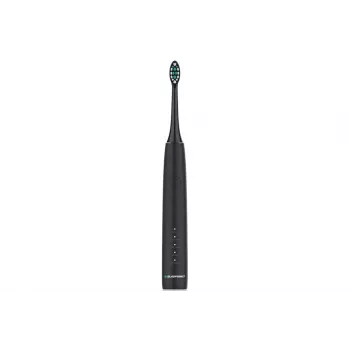 Escova de dentes elétrica BLAUPUNKT DTS201BK — escova de dentes sónica recarregável, preta, temporizador de 2 minutos, bateria de 5 V incorporada