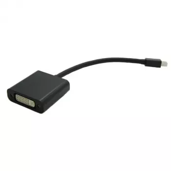 Adaptador VALUE Mini DisplayPort para DVI, Mini DP macho - DVI fêmea (12.99.3128)