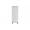 Armário rack de chão LANBERG 19 polegadas 32U 600×600 mm cinzento com portas perfuradas e LCD (embalagem plana)