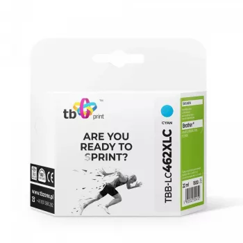 Tinta para Brother MFC-J3540DW TBB-LC462XLC 100% nova ciano